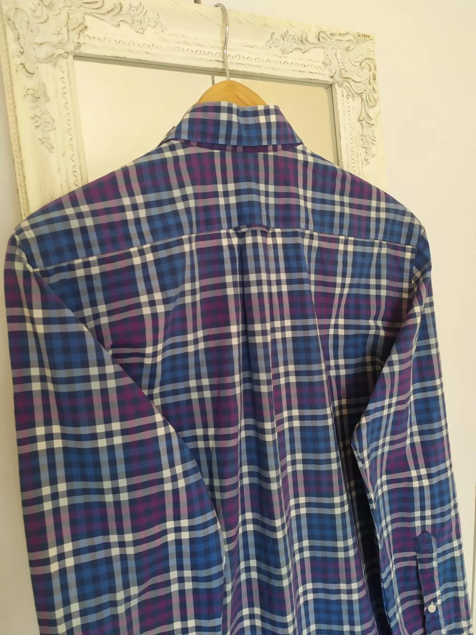 Chemise GANT Alessio Bay Poplin à Carreaux 100% Coton Homme S – photo 9